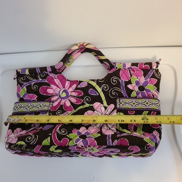 Vera Bradley Purple Punch Satchel Bag - retired pattern - Picture 9 of 14